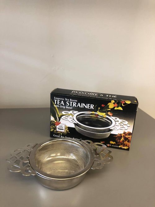 Empress Tea Room Tea Strainer 2 piece for Loose Tea